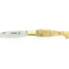 Nontron Virole n° 25 - Sabot - Manche en Buis avec pyrogravure