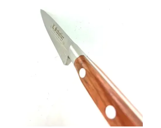 Office 10 cm - Bois naturel palissandre - Rivets Aluminium - Ref 432
