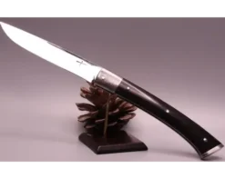 Pliant par Daniel Marlot Mitre avant Damas - Mitre arrière Forgée - Buffle