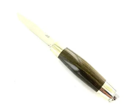 Remaud - couteau Tonneau Grand Modèle - Gaïac - mitres en maillechort