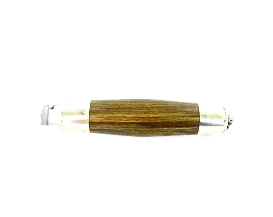 Remaud - couteau Tonneau Grand Modèle - Gaïac - mitres en maillechort