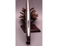 Roberto Ottonello - Bilame -Liner Lock Bouton- Titane gravé