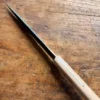SAIGNER 20 cm - CARBONE - Manche bois blanc Ref. 464