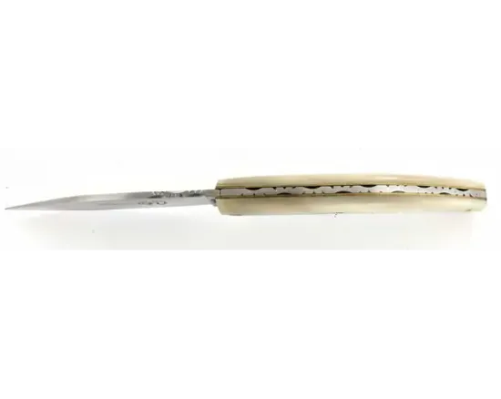 Saint Amand 12 cm - Corne Blonde - Guilloché
