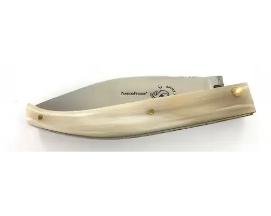 Saint Amand 12 cm - Corne Blonde - Guilloché