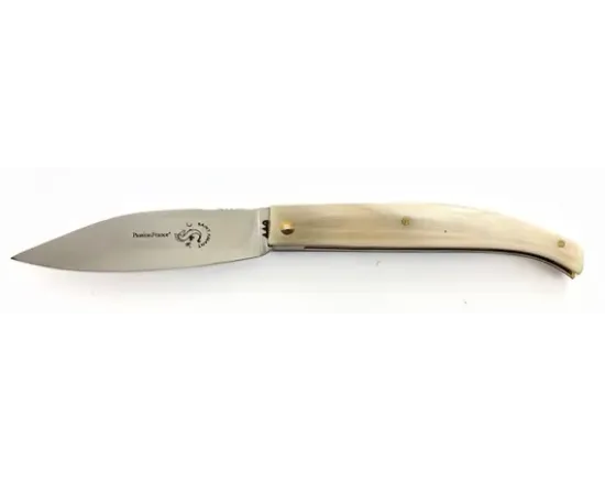 Saint Amand 12 cm - Corne Blonde - Guilloché