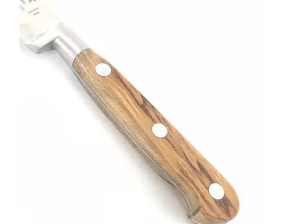 Santuko Cuisine Orientale 17 cm Alvéolée - Manche Olivier