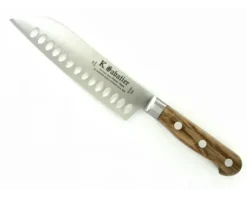Santuko Cuisine Orientale 17 cm Alvéolée - Manche Olivier