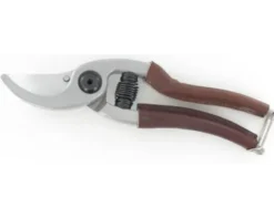 Sécateur de Jardin 23 cm - revêtement des branches en cuir
