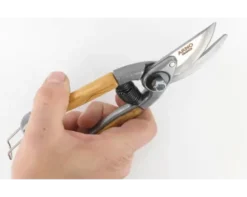 Sécateur de Jardin 20 cm - revêtement des branches olivier