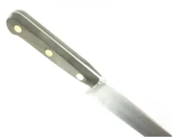 Tranchelard 30 cm Canadien - INOX - Bois Noir ICATL30