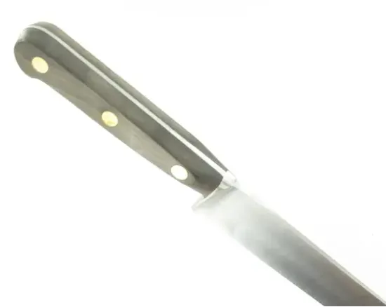 Tranchelard 30 cm Canadien - INOX - Bois Noir ICATL30