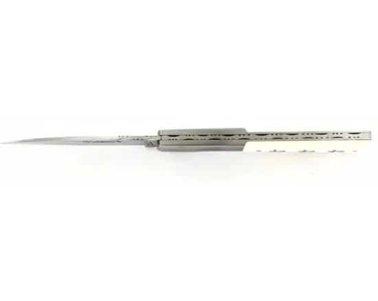 Vendetta 12 cm - Os - Guilloché - 3 croix gravées