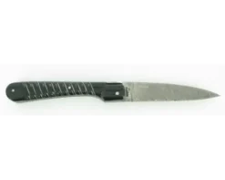 Vendetta Damas Corde Corne Noire Tresse Argent